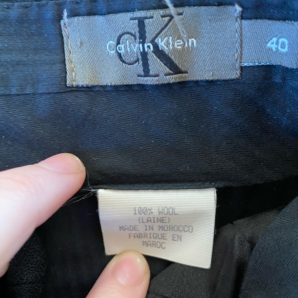 Men’s Calvin Klein Dress Pants Size 40 - Picture 8 of 9